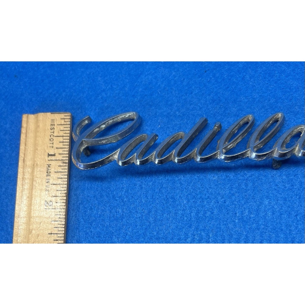 Cadillac Grille Script Emblem - Picture 5 of 5